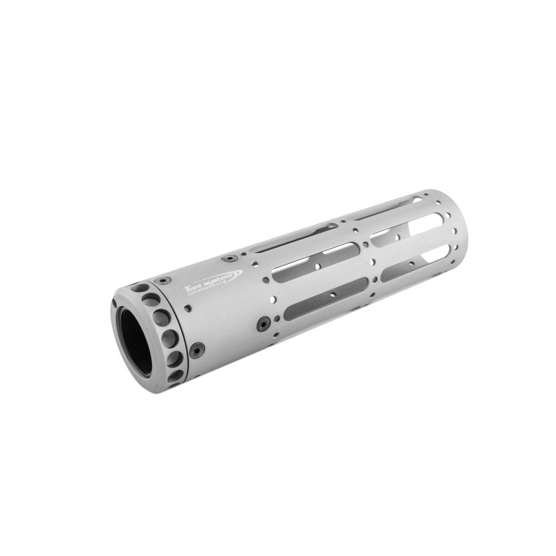 Toni System Tubo astina AR15 2 asole, lunghezza 190 mm – Argento