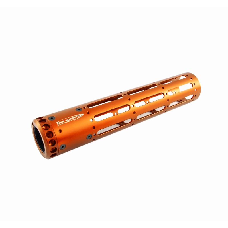Toni System Tubo astina AR15 3 asole, lunghezza 250 mm – Arancione