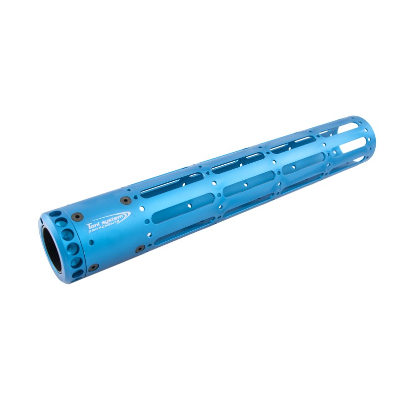 Toni System Tubo astina AR15 4 asole, lunghezza 310 mm – Blu