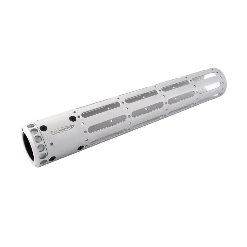 Toni System Tubo astina AR15 4 asole, lunghezza 310 mm – Argento