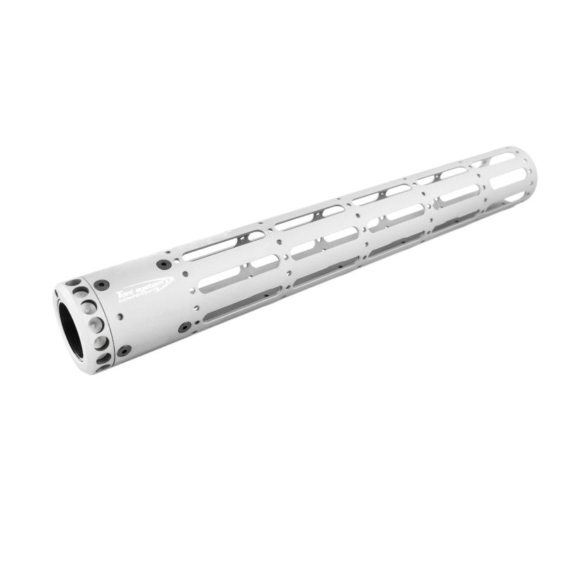 Toni System Tubo astina AR15 5 asole, lunghezza 372 mm – Argento