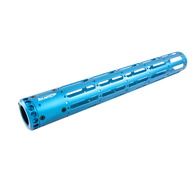 Toni System Tubo astina AR15 5 asole, lunghezza 372 mm – Blu