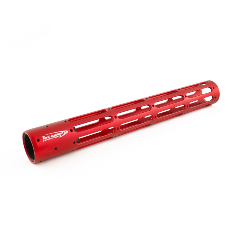 Toni System Tubo astina AR9 4 asole, lunghezza 310 mm (12") – Rosso