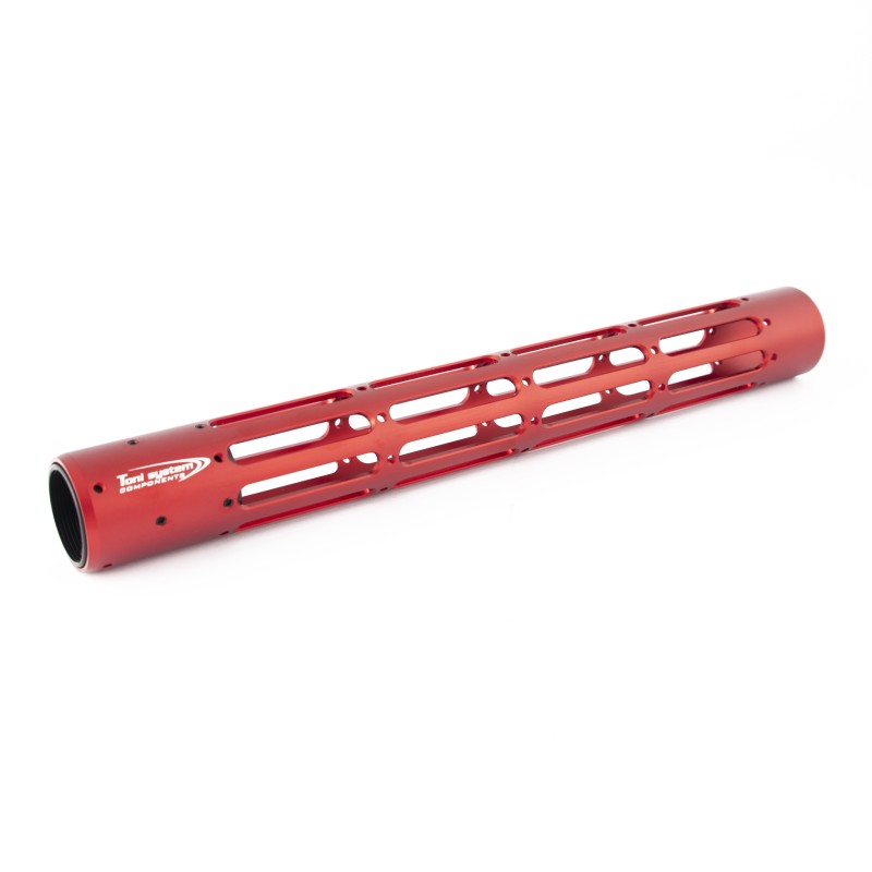 Toni System Tubo astina AR9 4 asole, lunghezza 324,75 mm (12,78") – Rosso
