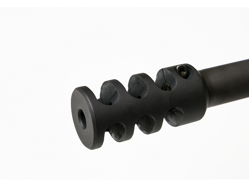 R2 USA Muzzle Brake Thread M18/1 Caliber 6/.338LM - Black