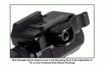 Torcia UTG super compatta per pistola 120 lumen LT-ELP116R, dettaglio