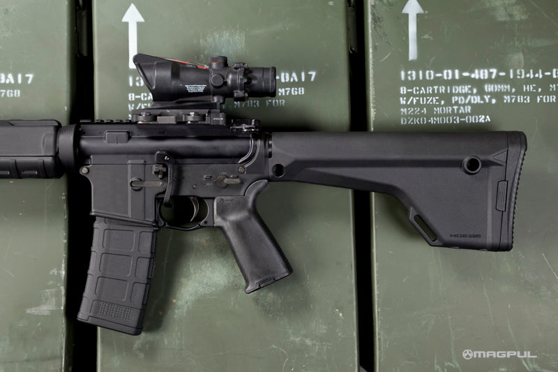 Magpul MOE calcio fisso calcio fisso AR15/M16 MAG404 - Nero - vista 3