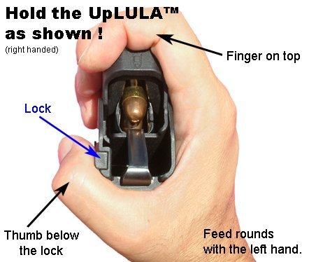 Maglula UpLula Magazine Loader/Unloader Fits 9mm-45Acp - Pink