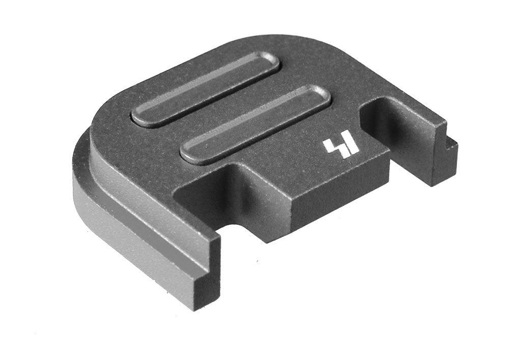 Slide Cover Plate Strike Industries V2 grigio per Glock