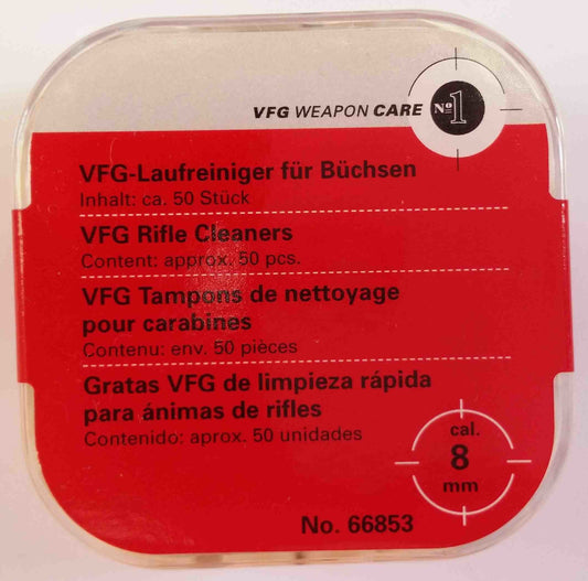 VFG Weapon Care Feltrini 8mm Box 50pz.