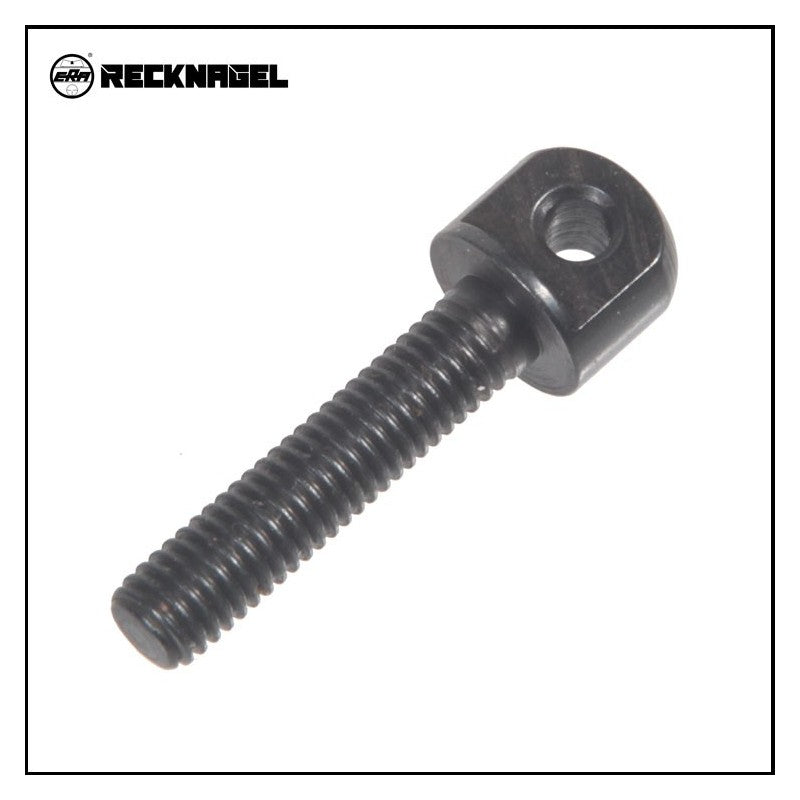 Recknagel vite M5 a testa piatta 6 mm foro 3 mm