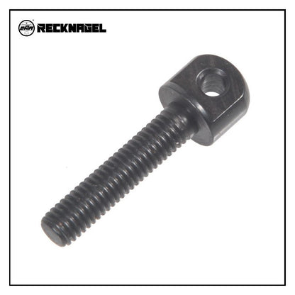 Recknagel vite M5 a testa piatta 6 mm foro 3 mm