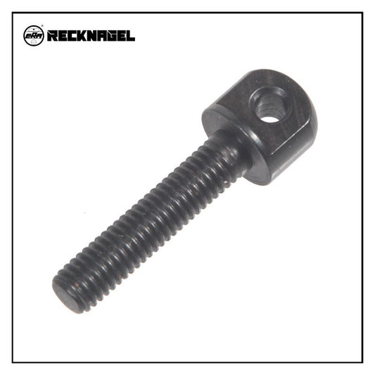 Recknagel vite M5 a testa piatta 6 mm foro 3 mm