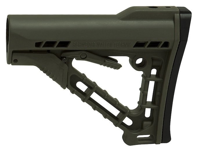 SWT BCS Battle Carbine Stock Mil Spec - OD Green