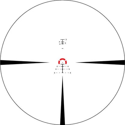 Vortex Strike Eagle 1-10x24 FFP EBR-8 BDC MOA – reticolo