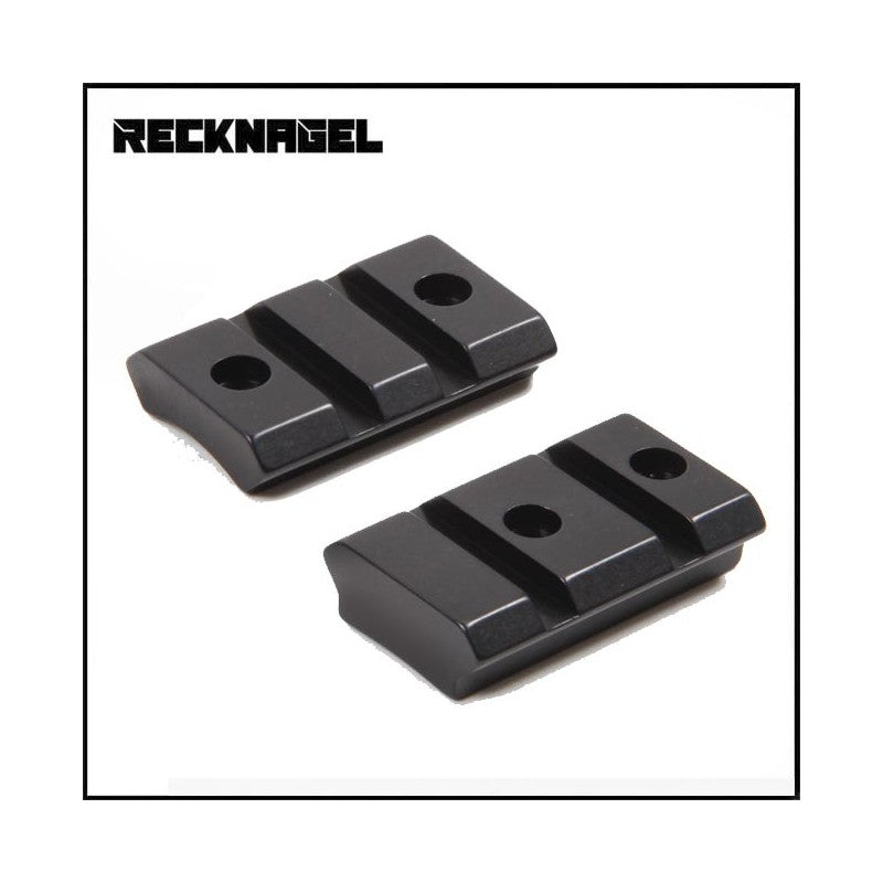 Recknagel basi Picatinny/Weaver in 2 pezzi per Savage Flat Top