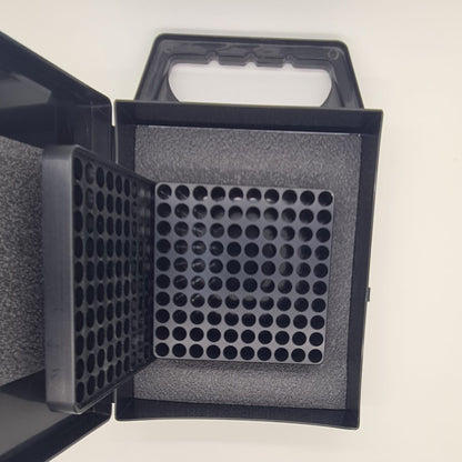 Armanov Armanov Case Gauge box 100 rnd pockets with Flip Cover 9x21 B-STOCK