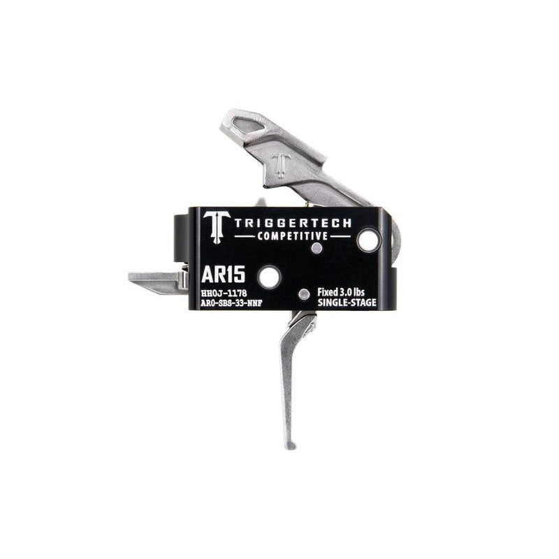 TriggerTech AR-15 Competitive inox vista laterale