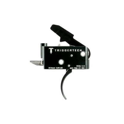 TriggerTech AR-15 Adaptable curvo nero vista laterale