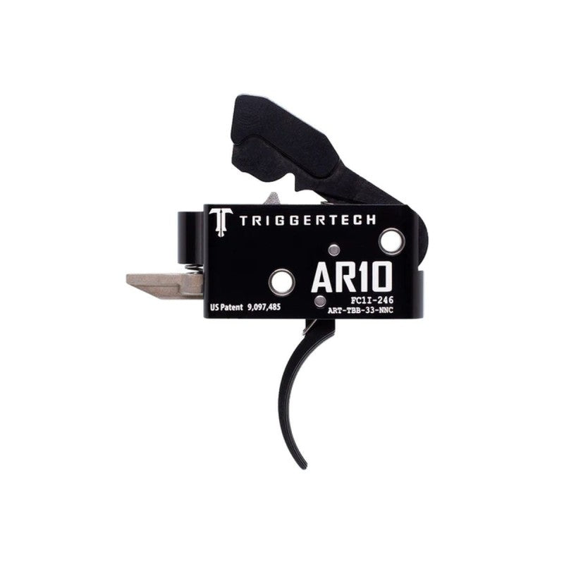 TriggerTech AR-10 Competitive curvo vista laterale