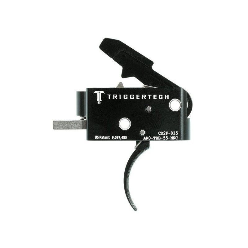 TriggerTech AR-15 Combat grilletto curvo nero