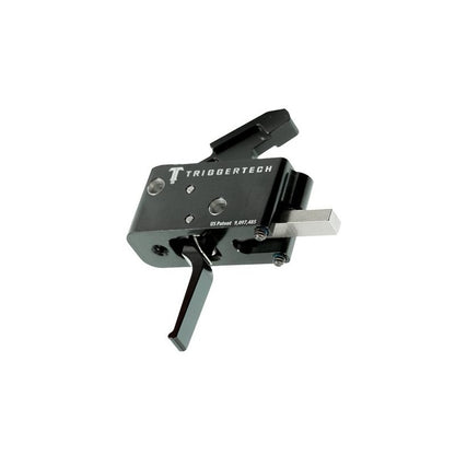TriggerTech AR-15 Combat grilletto dritto nero vista laterale