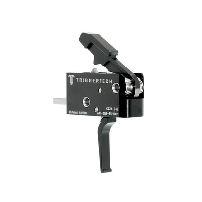 TriggerTech AR-15 Combat grilletto dritto nero dettaglio