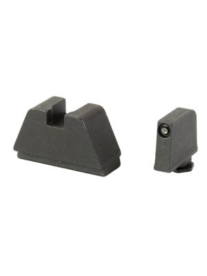 AmeriGlo, Optic Compatible Sets for Glock, 3XL Tall, Green Tritium with Black Outline